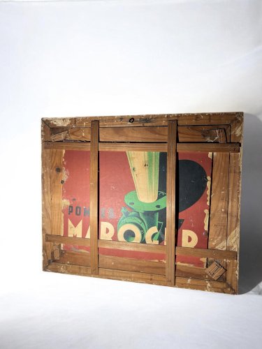 Tableau ancien français signé et daté 1952