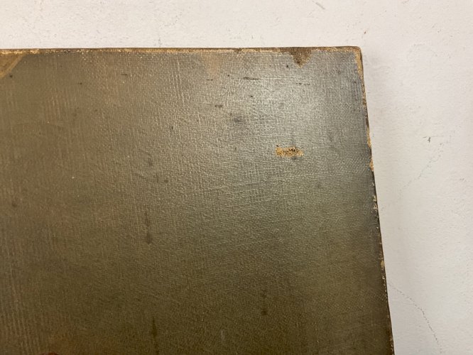 Tableau Ancien XIXeme  à Identifier musiciens guitare mandoline