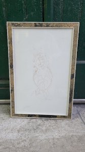 TABLEAU DESSIN SIGNE YANN LE BARILLEC 77