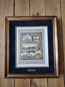 Framed painting Jean Gradassi Illumination