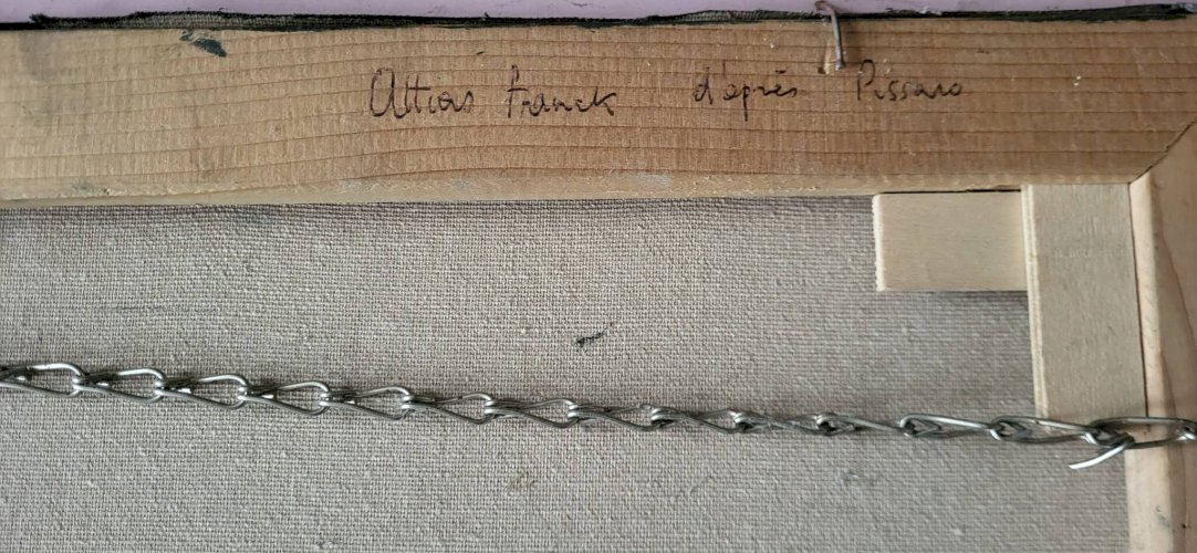 Tableau HST daprès Pissaro