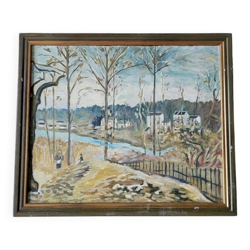 Tableau HST daprès Pissaro