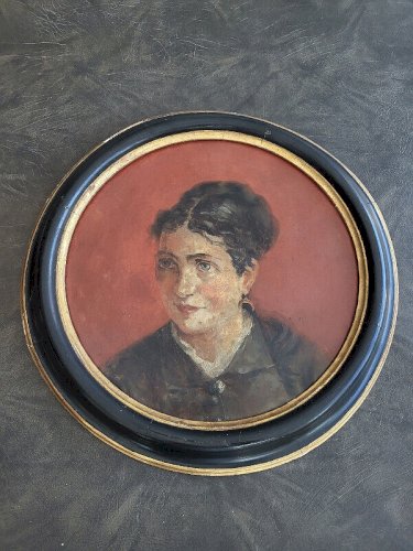 TABLEAU MEDAILLON PORTRAIT NAPOLEON III