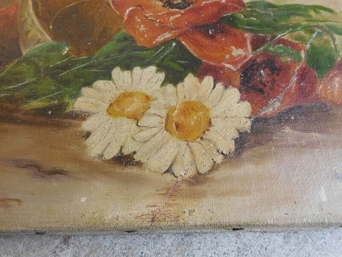 TABLEAU NATURE MORTE SIGNEE VIGNAUD N° 1