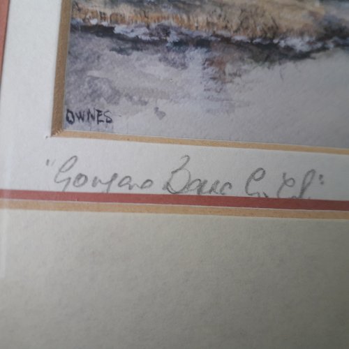 Tableau peinture aquarelle 