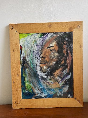 TABLEAU PEINTURE HUILE SUR TOILE IL REVAIT SI SOUVENT ... DE AMAURY PONTVIANNE