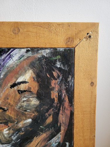 TABLEAU PEINTURE HUILE SUR TOILE IL REVAIT SI SOUVENT ... DE AMAURY PONTVIANNE