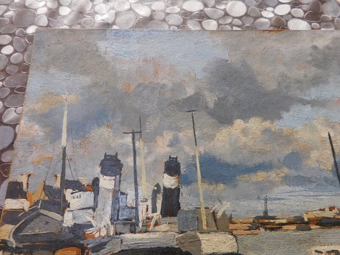 TABLEAU PEINTURE JACQUES DURAND HENRIOT