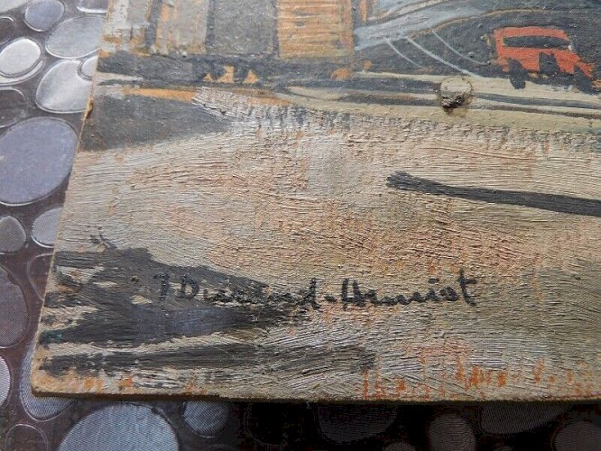 TABLEAU PEINTURE JACQUES DURAND HENRIOT