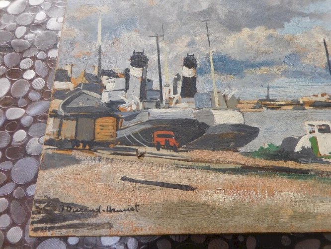 TABLEAU PEINTURE JACQUES DURAND HENRIOT