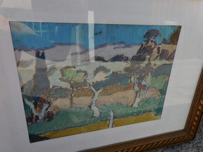 TABLEAU PEINTURE MARCEL DUCRET 1973