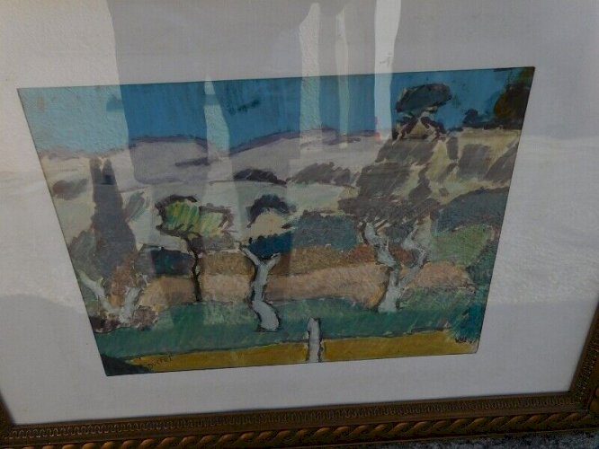 TABLEAU PEINTURE MARCEL DUCRET 1973