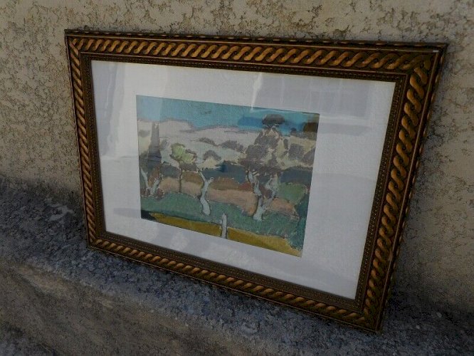 TABLEAU PEINTURE MARCEL DUCRET 1973
