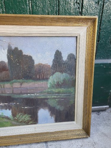 TABLEAU PEINTURE MARCEL GRANIER 1947