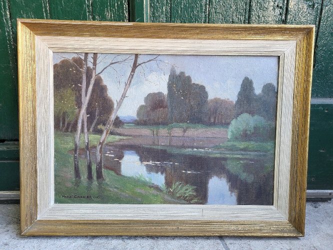 TABLEAU PEINTURE MARCEL GRANIER 1947