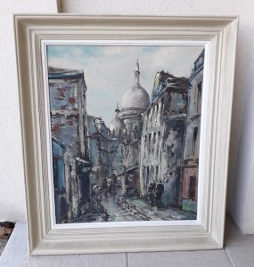 Tableau peinture Montmartre Besse