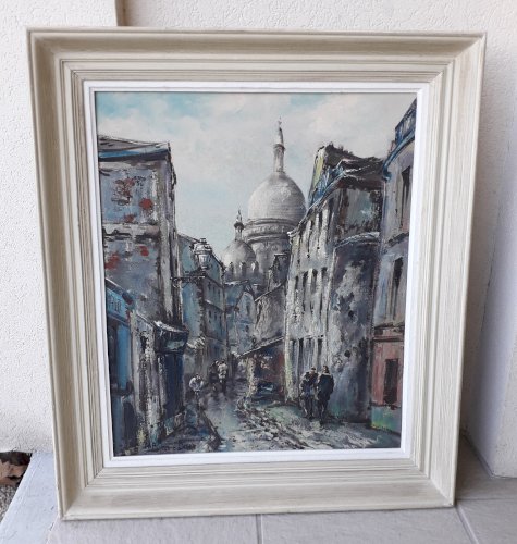 Tableau peinture Montmartre Besse