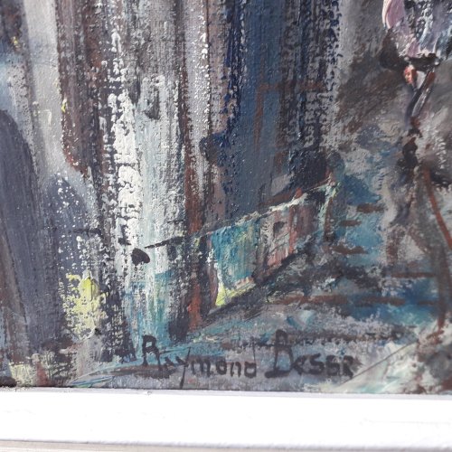 Tableau peinture Montmartre Besse