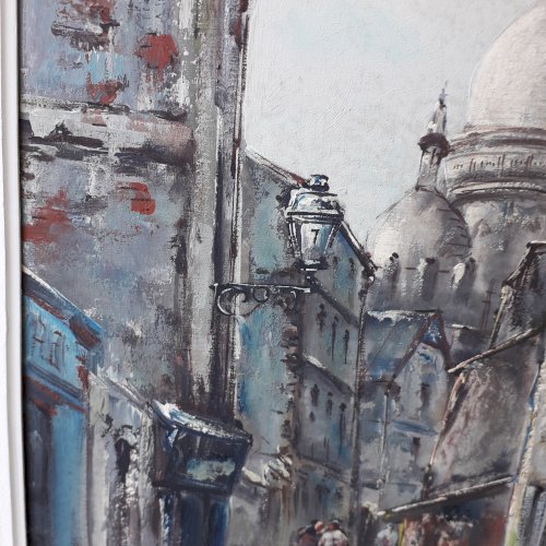 Tableau peinture Montmartre Besse