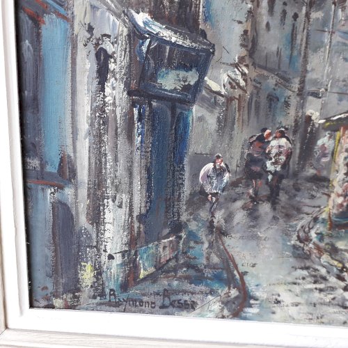 Tableau peinture Montmartre Besse
