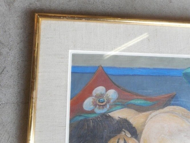 TABLEAU PEINTURE PAGANI 64 NUE N° 6
