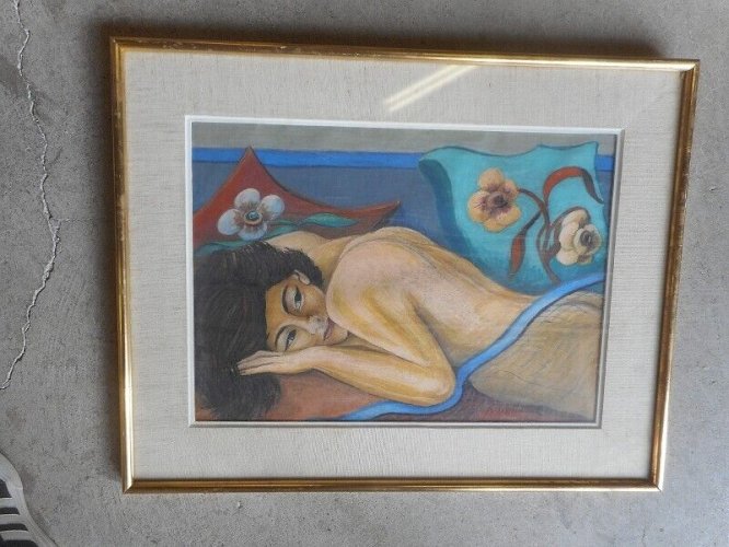 TABLEAU PEINTURE PAGANI 64 NUE N° 6