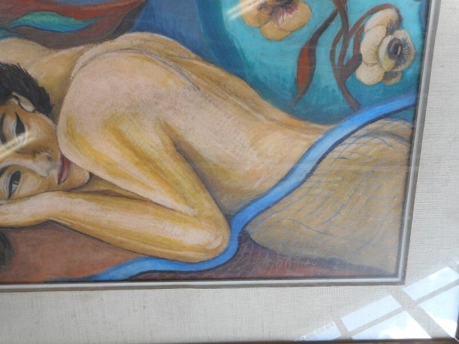 TABLEAU PEINTURE PAGANI 64 NUE N° 6