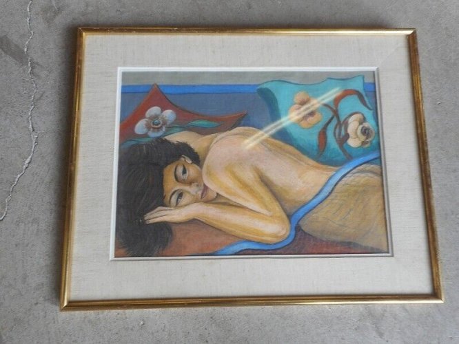 TABLEAU PEINTURE PAGANI 64 NUE N° 6