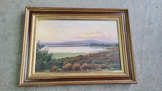 PAINTING SIGNED GRATIEN GIRARDOT FROM THE 19TH CENTURY REF FRANC