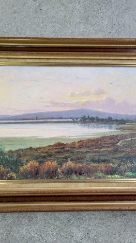 TABLEAU PEINTURE SIGNE GRATIEN GIRARDOT DU XIX ème SIECLE REF FRANC