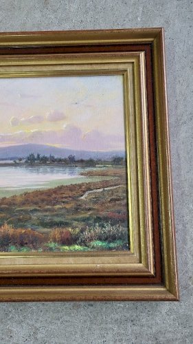 TABLEAU PEINTURE SIGNE GRATIEN GIRARDOT DU XIX ème SIECLE REF FRANC