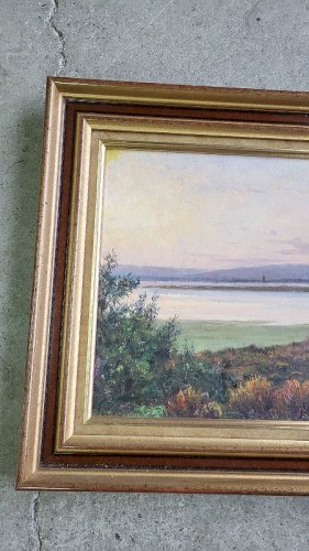 TABLEAU PEINTURE SIGNE GRATIEN GIRARDOT DU XIX ème SIECLE REF FRANC