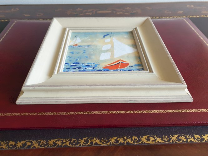 Tableau peinture voiliers