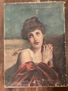 Painting - Portrait of a Woman - at the Dawn of Surrealism