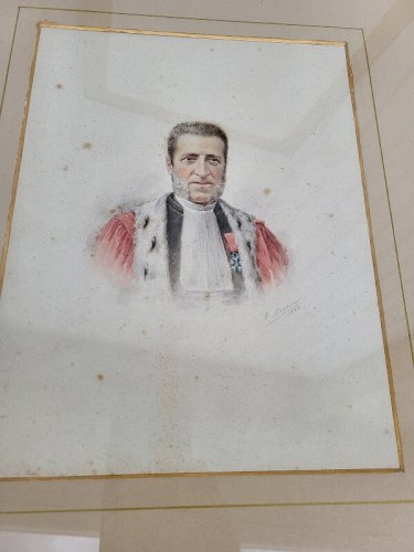 TABLEAU PORTRAIT PRESIDENT DE LA CHAMBRE A LA COUR D'APPEL N°2