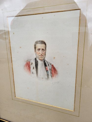 TABLEAU PORTRAIT PRESIDENT DE LA CHAMBRE A LA COUR D'APPEL N°2