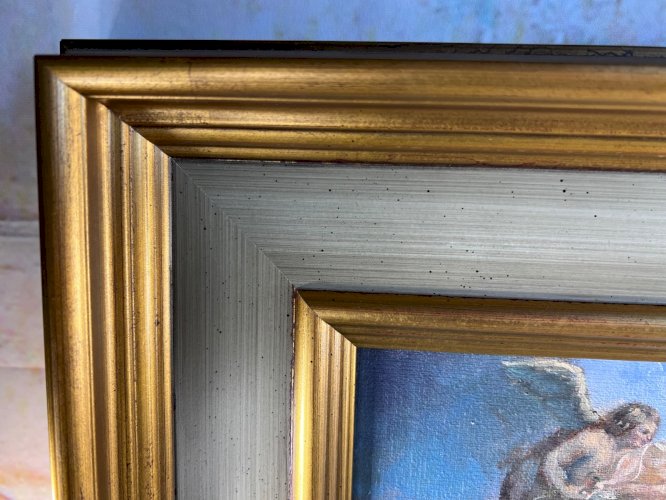 Tableau Rubens Le Massacre des Innocents tableau cadre doré superbe reproduction