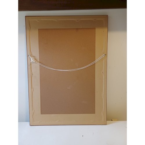 Tableau sur Peau Lama ou Vigogne Maya ou Aztéque