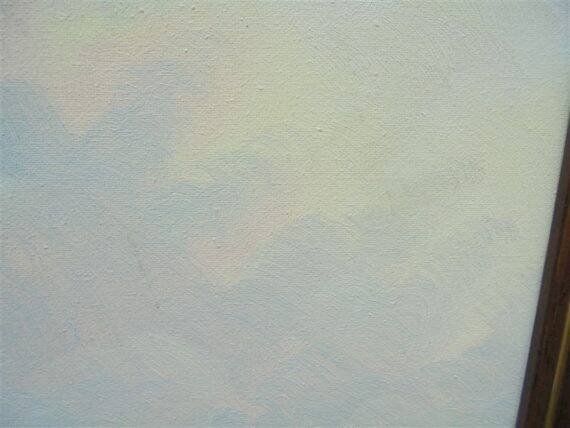 Tableau – Village bord de mer