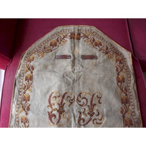 Tablier en toile de jute