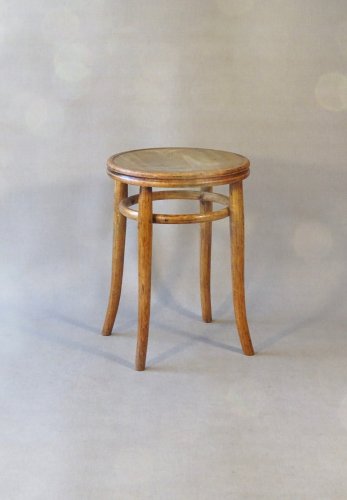 Tabouret bistrot bentwood 1925 bois-courbé, no Thonet