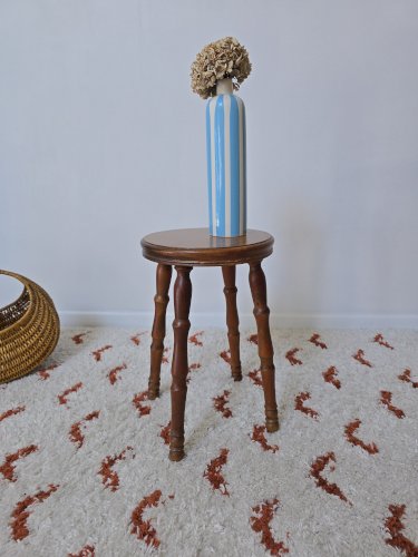 Tabouret bois ancien 
