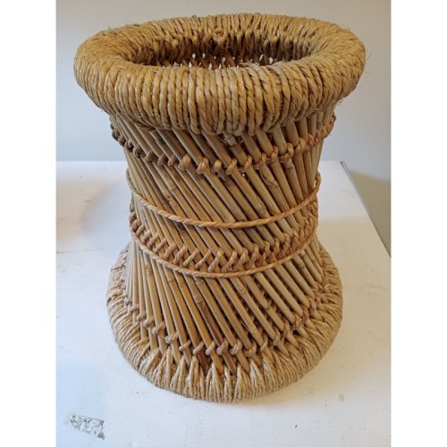 Tabouret Cordes et Rotin