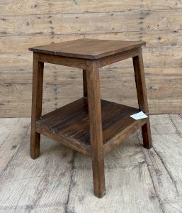 Burmese teak workshop stool