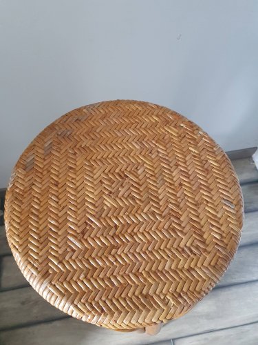 Tabouret de bar en rotin