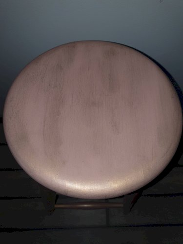 Tabouret de bar rénové