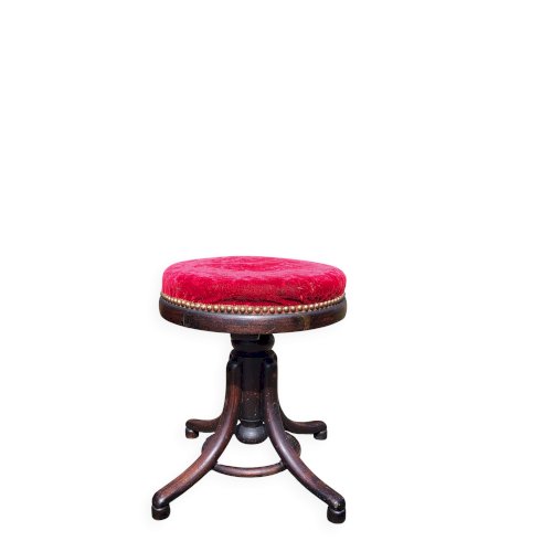 Tabouret de Piano à vis, Thonet XIXème