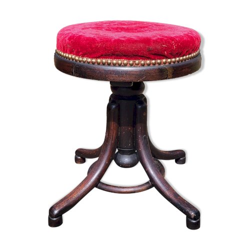 Tabouret de Piano à vis, Thonet XIXème