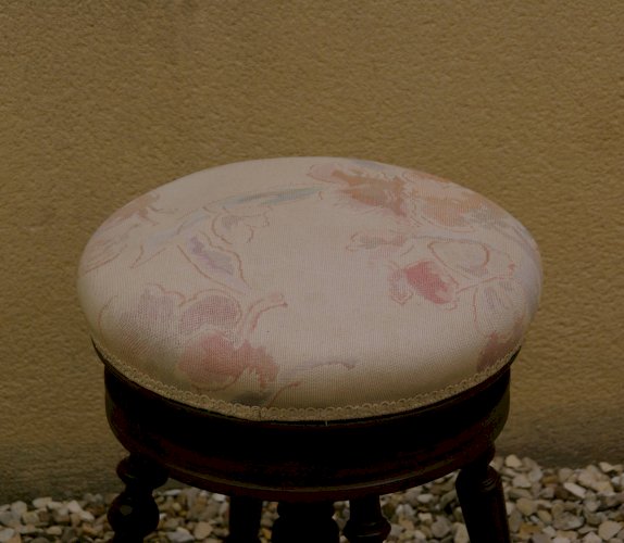 Tabouret de piano Napoléon III réglable