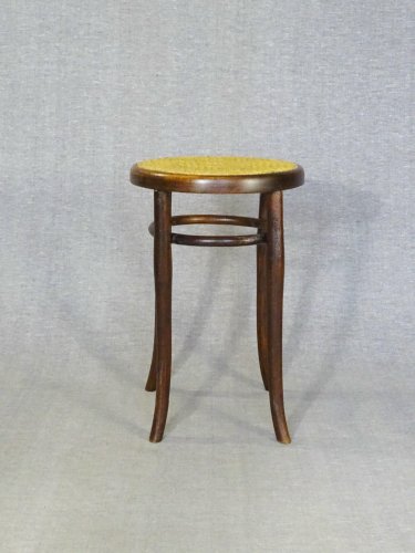 Tabouret de piano par Thonet 1900, cannage OK